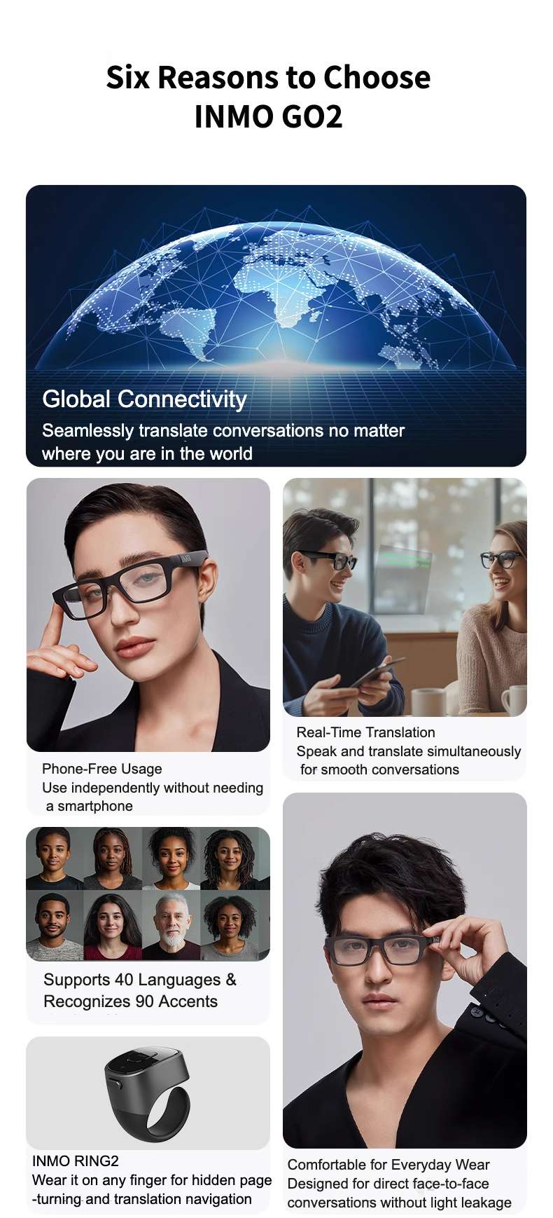 INMO GO2 Smart Glasses View 1